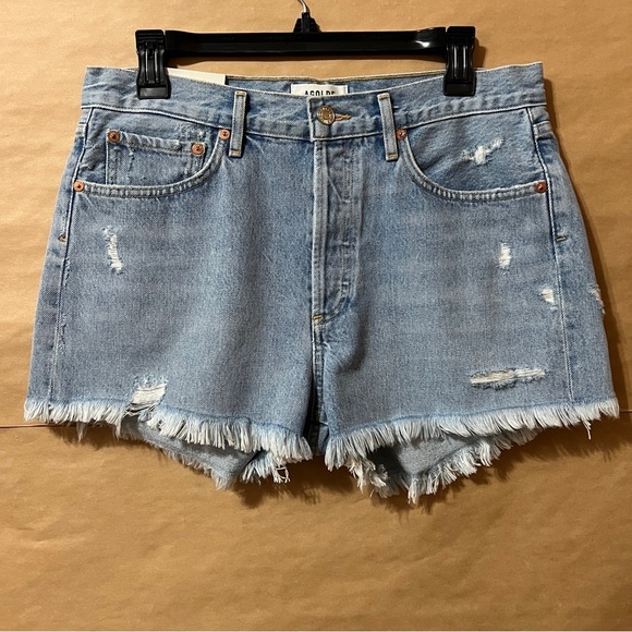 Agolde Pants - Agolde | NWT Parker Vintage Cutoff Denim Shorts Swapmeet High Rise Size 28